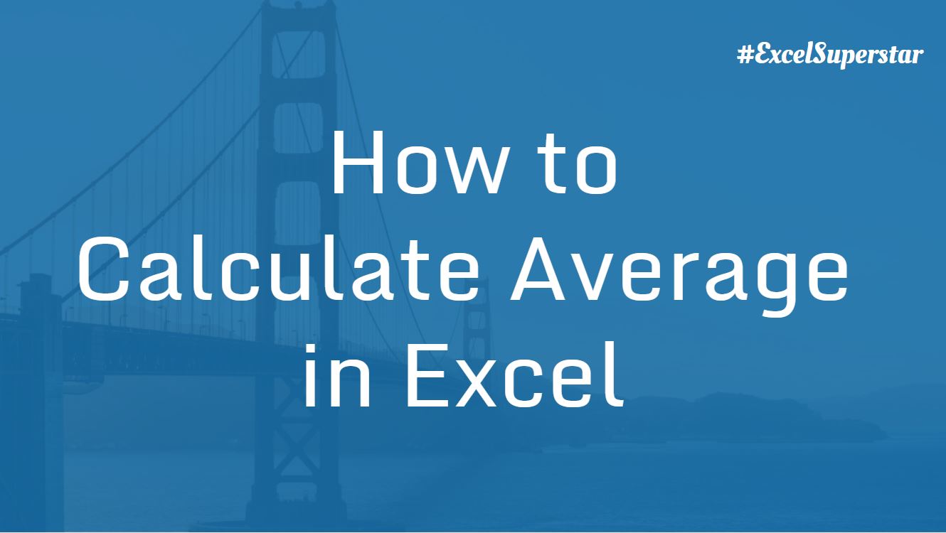 Average function in Excel | Average formula in Hindi