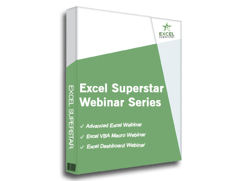 Excel Superstar Webinar Series - Advanced Excel Excel Superstar Webinar Series - Advanced Excel