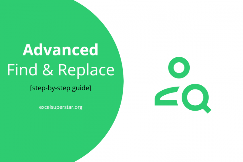 How To Use Advanced Find And Replace In Excel Excel In Hindi