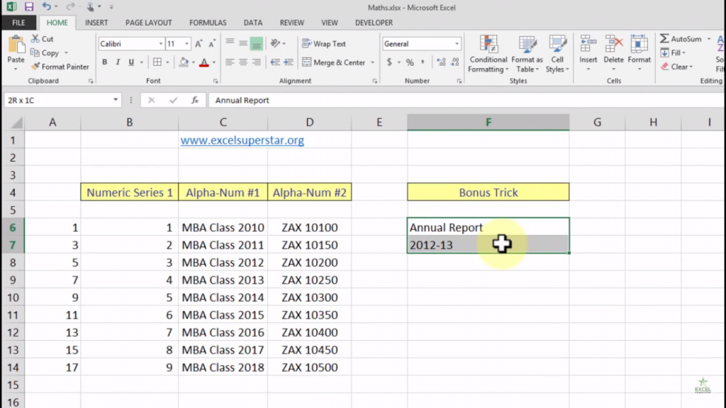 How to use Autofill Function in Excel | Excel in Hindi