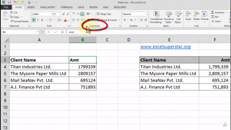 Basic Data Formatting Tricks in Excel | Excel in Hindi