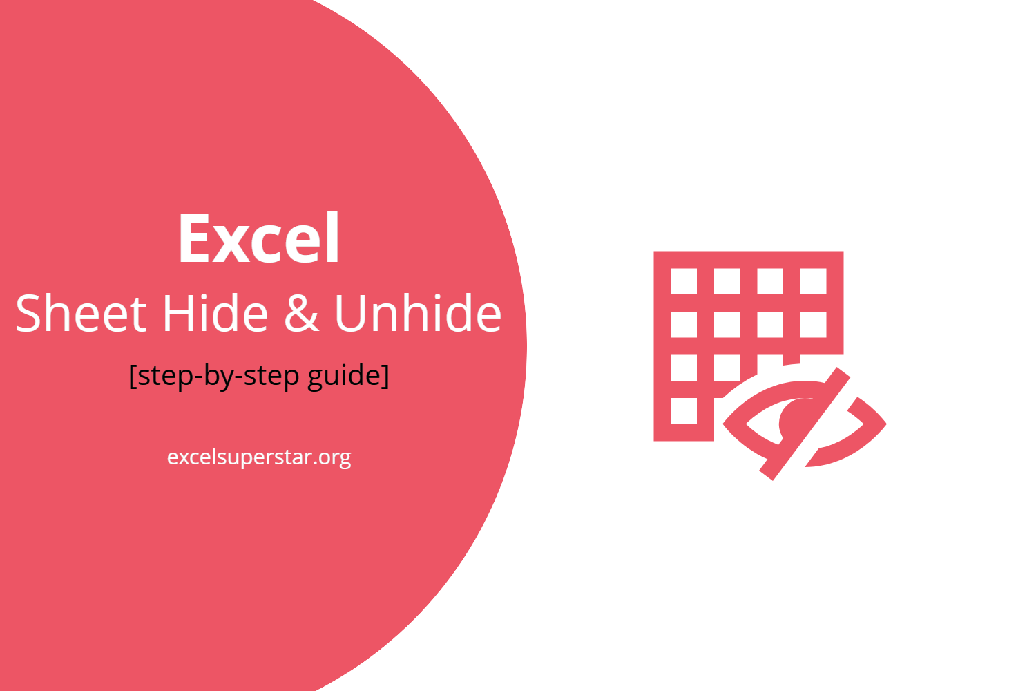 How to Hide and Unhide Excel Sheet | Excel in Hindi