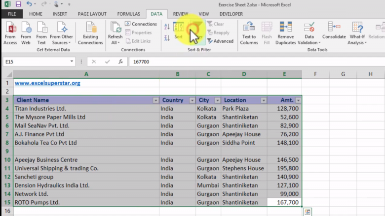 How to use Filtering Rows with Values in Excel | Excel in Hindi