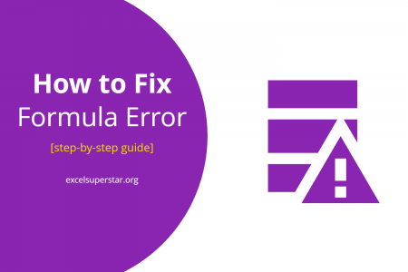 Formula Error in Excel 【 How to fix the Formula Error 】 Excel Formulas