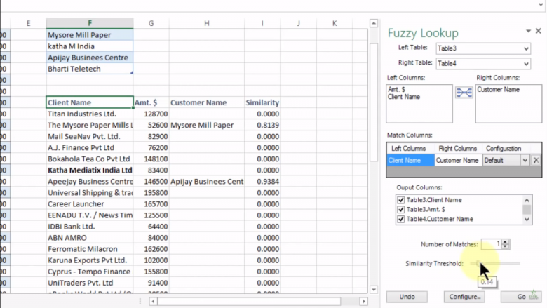 How to use a Fuzzy Lookup in Excel | Excel in Hindi
