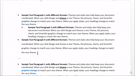 How to use Paragraph Formatting Shortcuts in Word | MS Word in Hindi