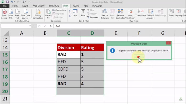 How To Remove Duplicates From A List In Excel Excel In Hindi How To Remove Duplicates From A List In Excel Excel In Hindi