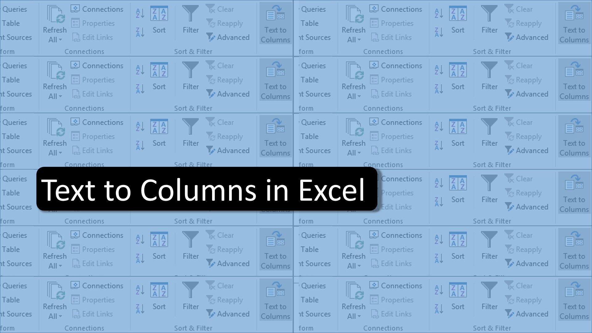 Text To Column Split Text Into Different Column Excel In Hindi