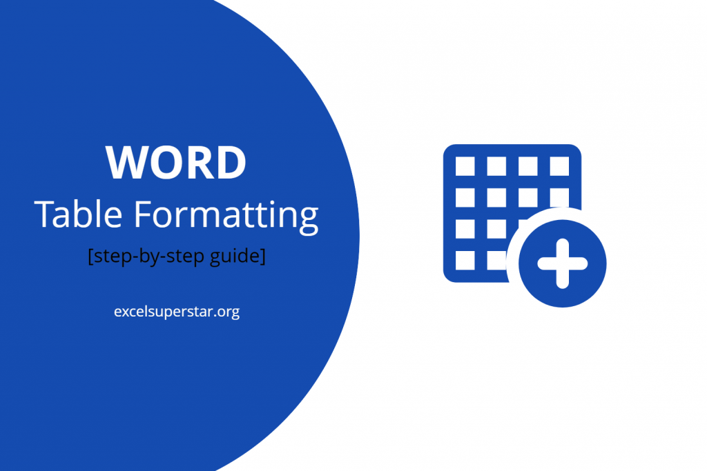 How to use Table Formatting in MS Word | MS Word in Hindi